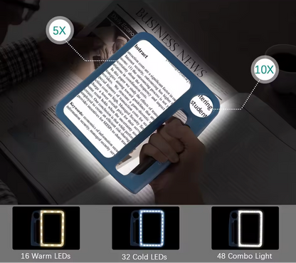Lüme Book Light Magnifier